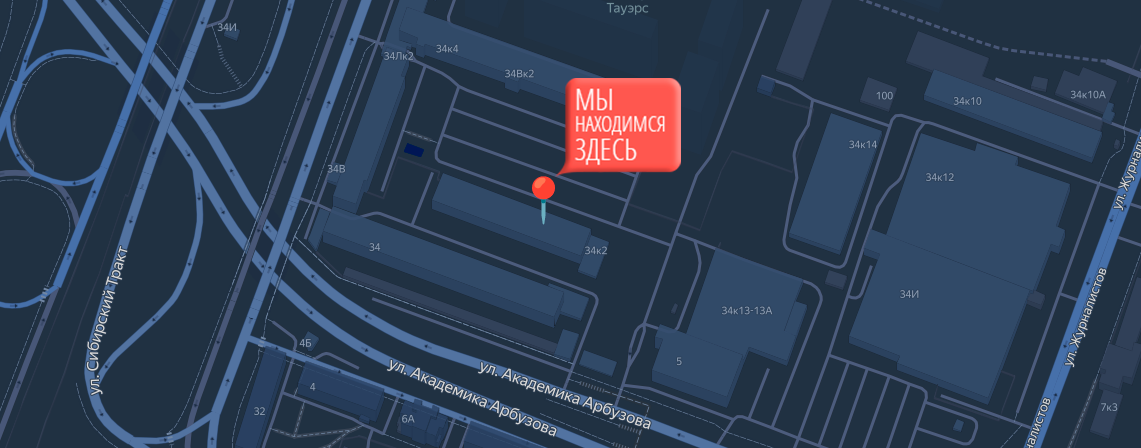 Карта проезда к PND Plast